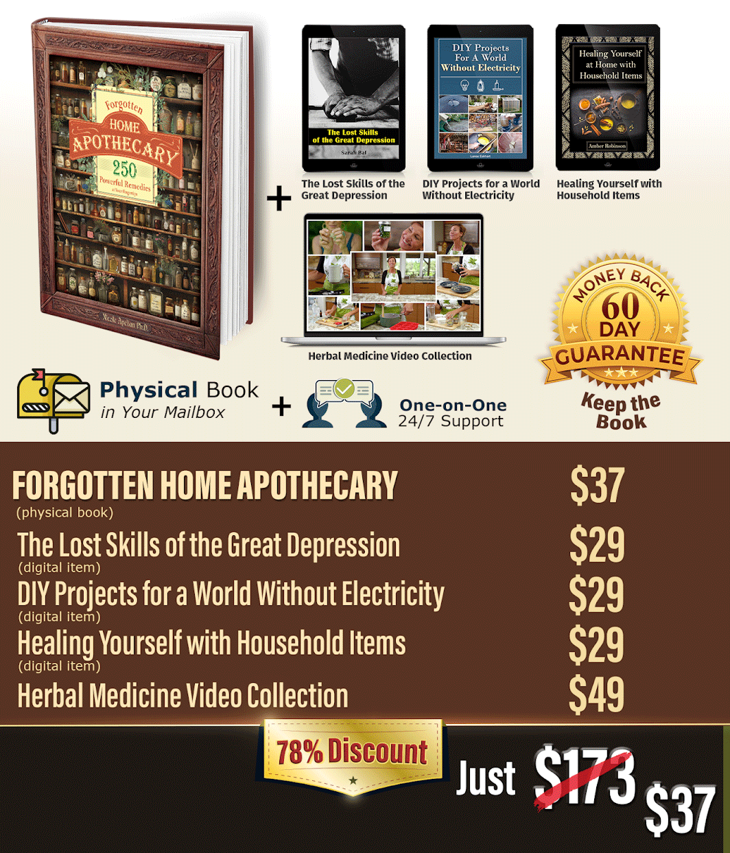 Forgotten Home Apothecary® - Official Book